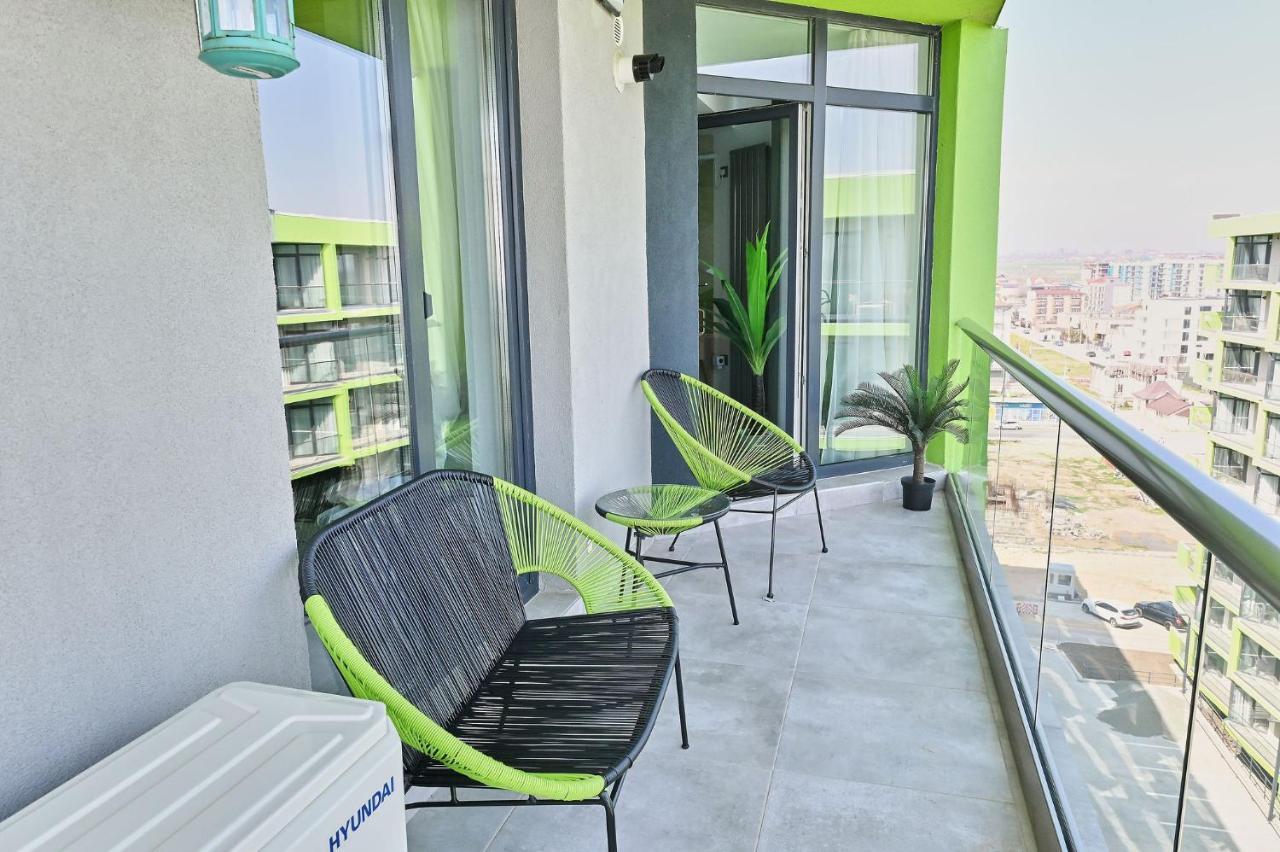 Diamond Sea View 2Br Apartment - Spa N Pools Resort Mamaia Bagian luar foto