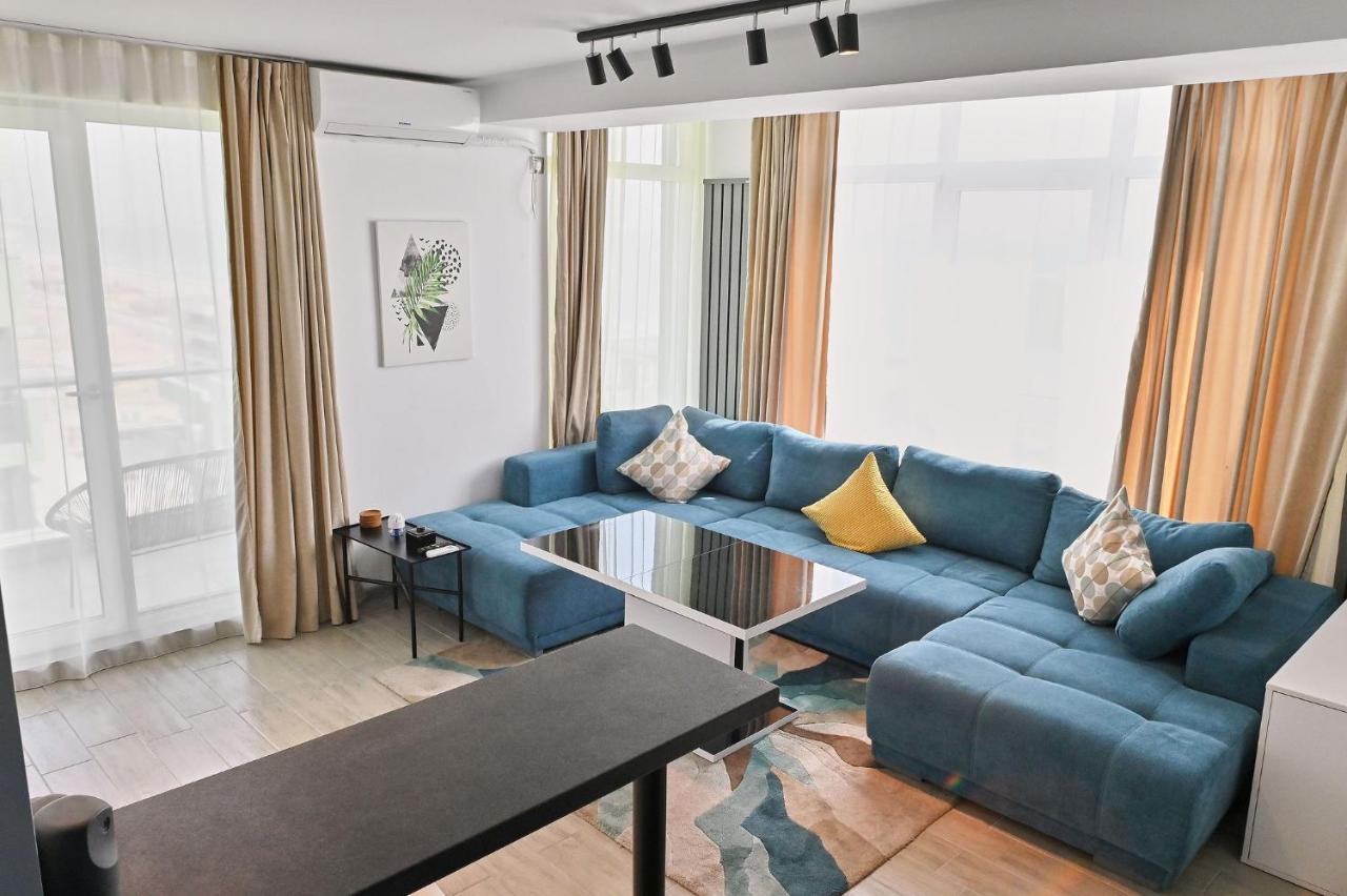 Diamond Sea View 2Br Apartment - Spa N Pools Resort Mamaia Bagian luar foto